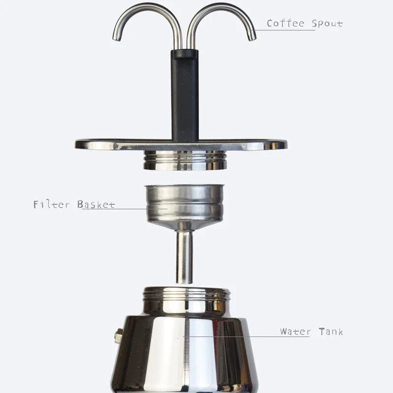 Mini Moka da 200 ml Doppio tub - Coffee Equipment Set recensione e prezzo