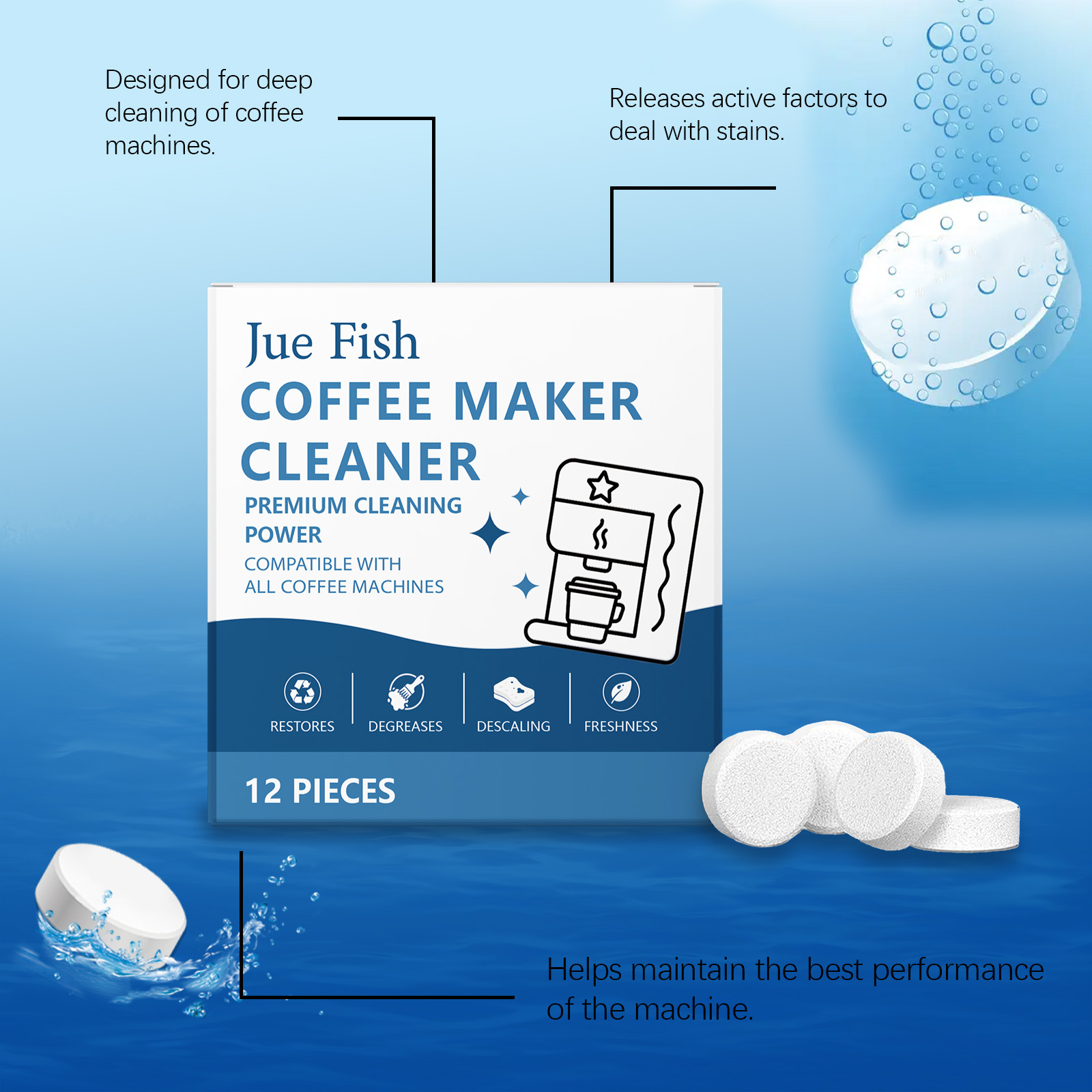 Pastiglie per la Pulizia della - Backflush Tablet Cleaner recensione e prezzo