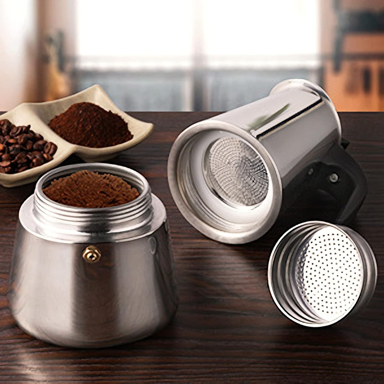 4/6/9 tazze Moka Pot Caffe Mac - Coffee Equipment Set recensione e prezzo